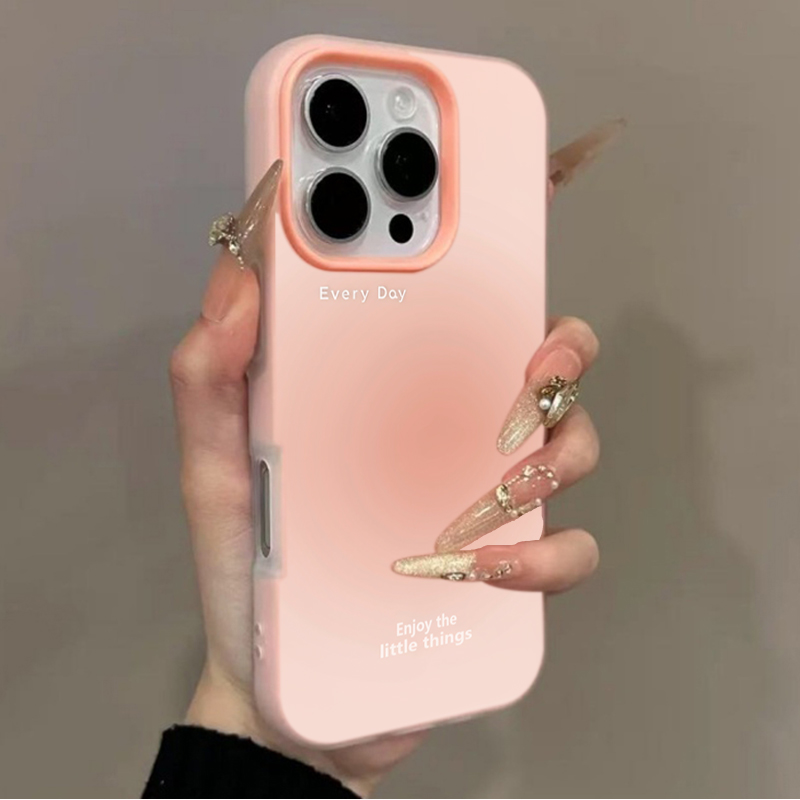 Perfume Pure Xs - Pink Gradient Pattern Phone Case For