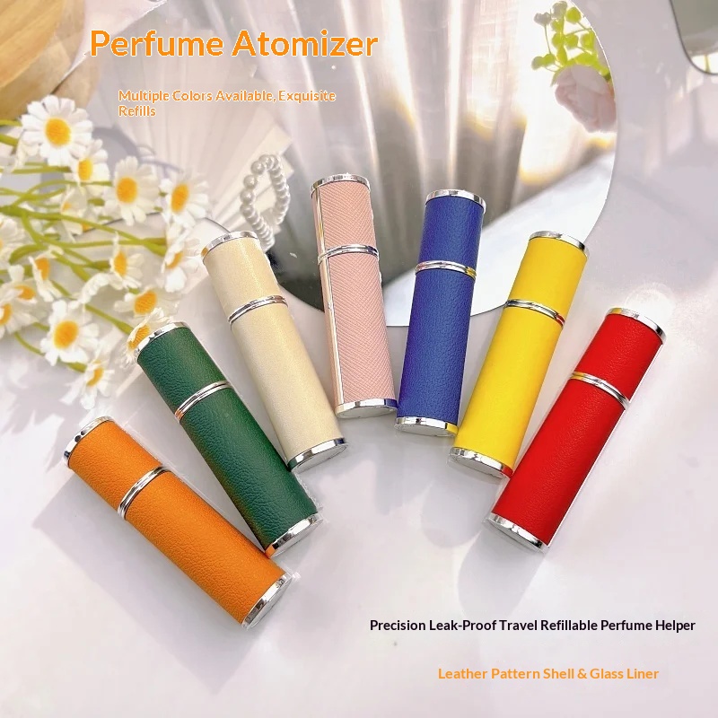 Fragrance Atomizer Pump - Luxury 5ml Glass Spray Bottle with