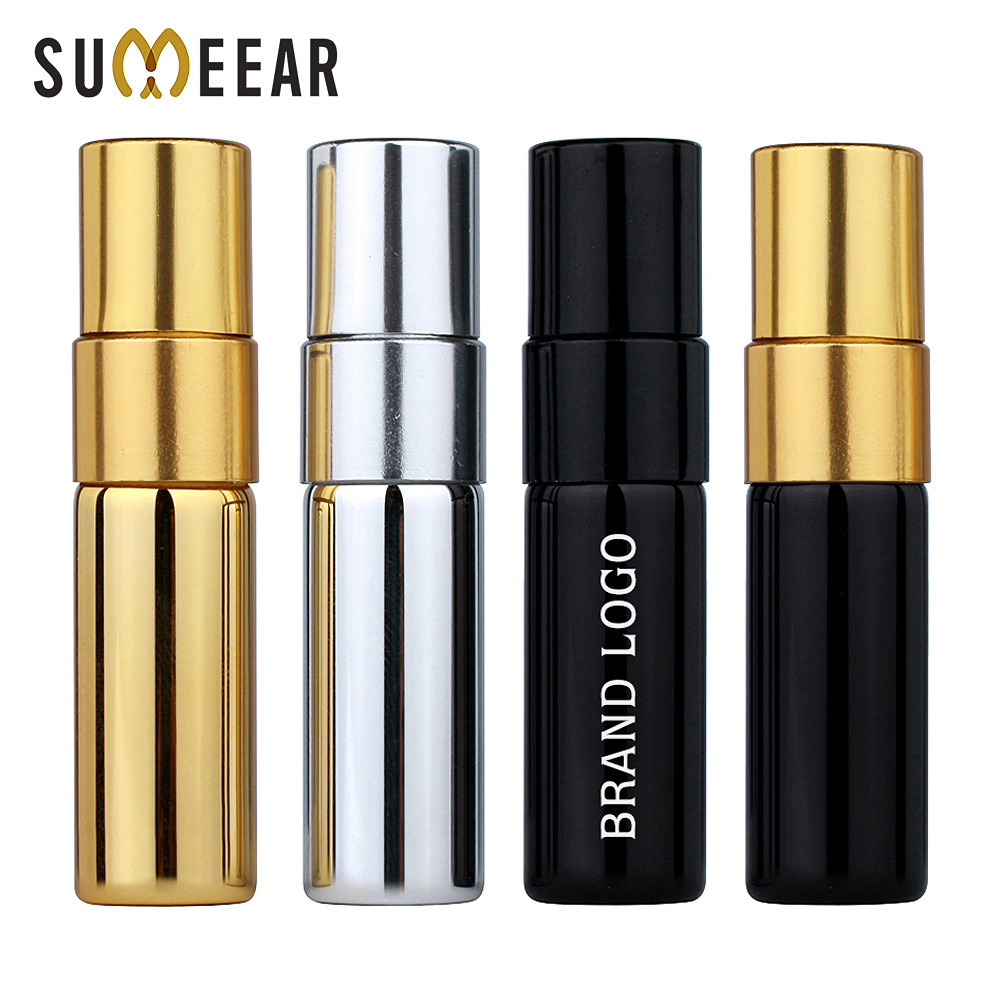 Fragrance Atomizer Pump - Perfume Atomizer Bottle 3ML Shiny Electroplated