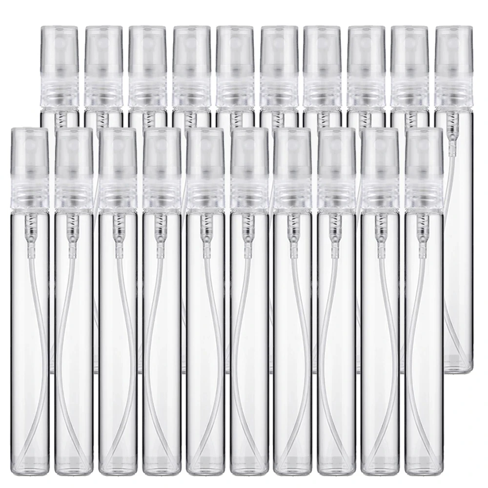 Fragrance Atomizer Pump - 8/16PCS Perfume Bottle Portable Glass Refillable