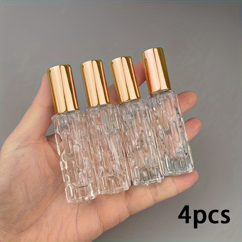 Fragrance Atomizer Pump - 4pcs 10ml Mini Perfume Spray Bottles