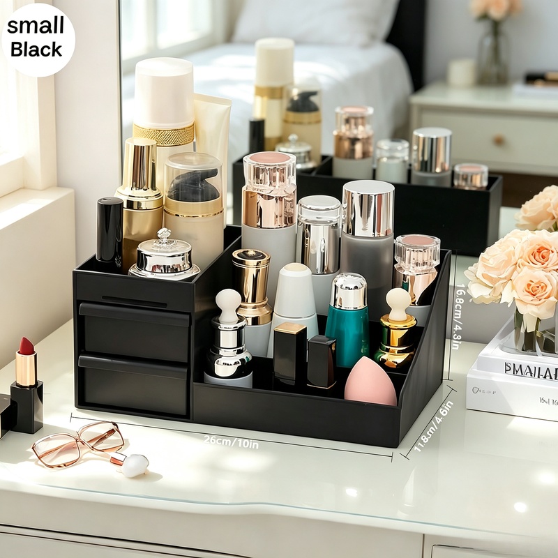 Perfume Fragrance Holder - Perfume Storage Organizer with Drawer, Non-Slip