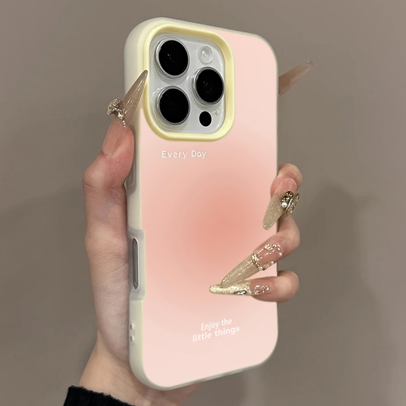 Pink Gradient Pattern Phone Ca - Perfume Pure Xs ulasan dan harga