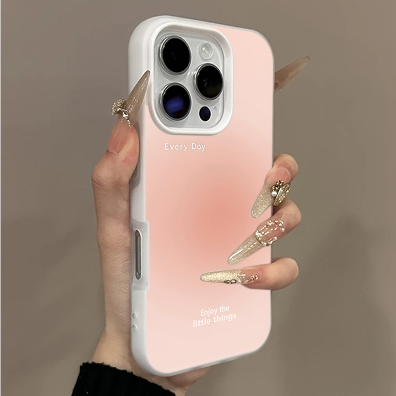 Pink Gradient Pattern Phone Ca - Perfume Pure Xs ulasan dan harga