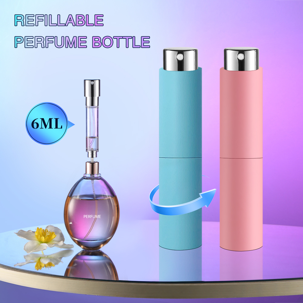 6ml Rotating Perfume Atomizer  - Fragrance Atomizer Pump ulasan dan harga