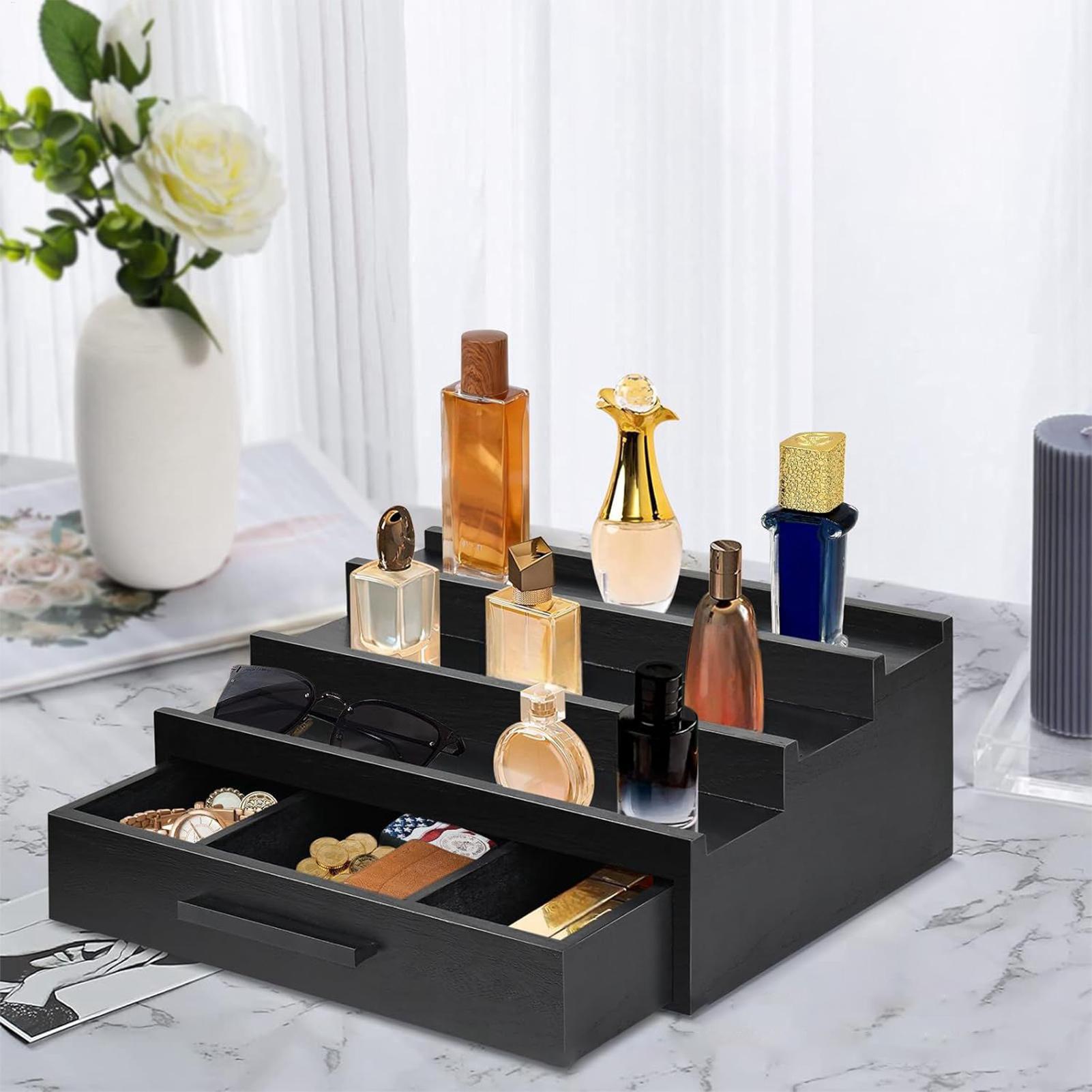 Fragrance Organizer Three-Laye - Perfume Fragrance Holder ulasan dan harga