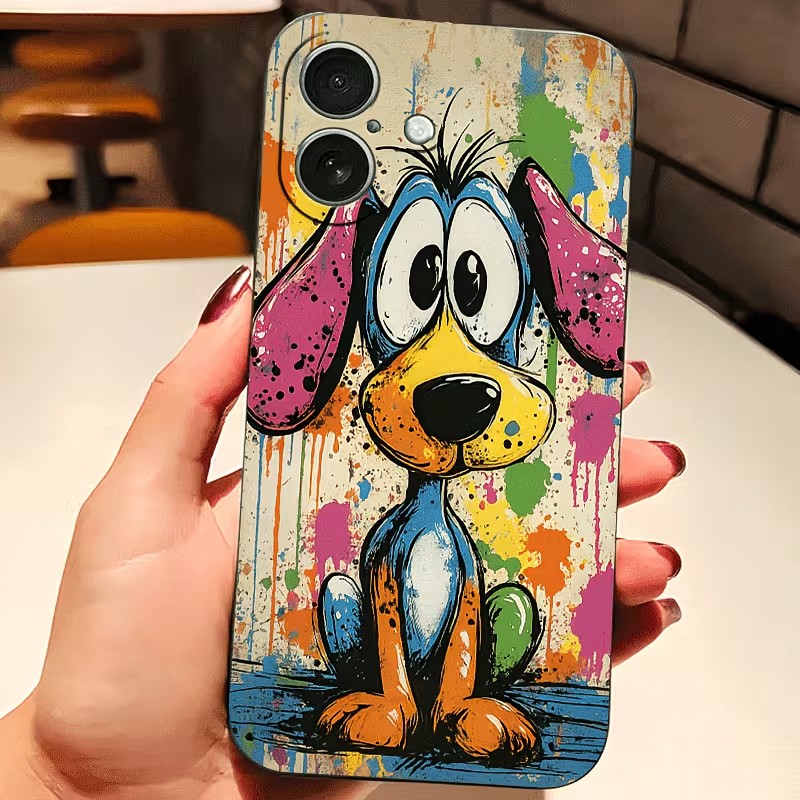 Graffiti Colored Puppy TPU Pho - Perfume Pure Xs ulasan dan harga