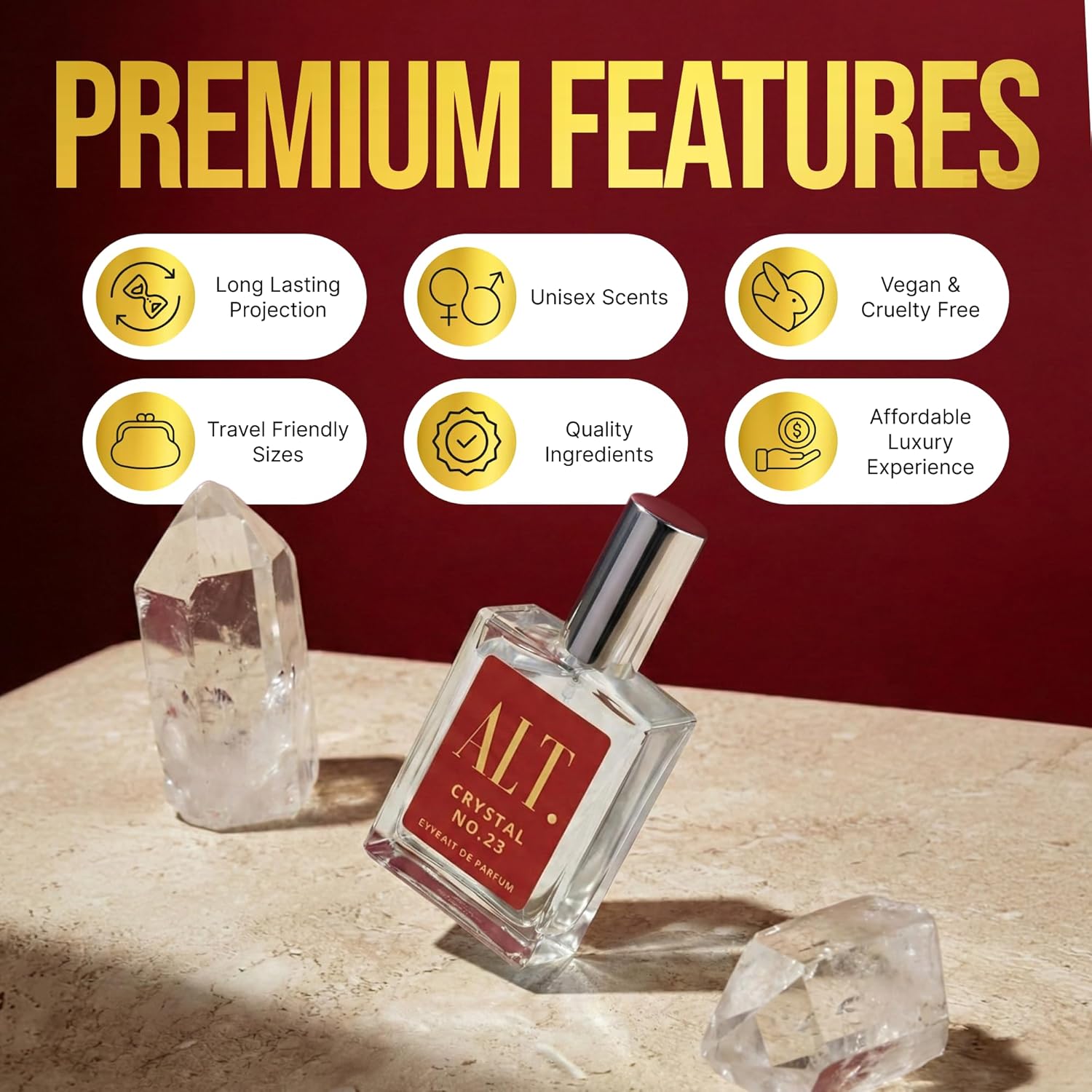 ALT. FRAGRANCES Crystal No. 23 - Perfume Fragrance For Women ulasan dan harga